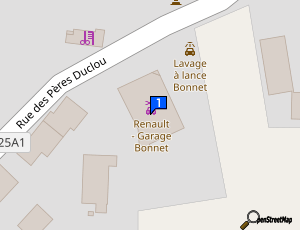 Carte Garage J C Bonnet