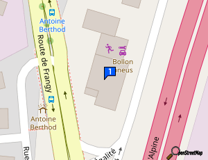 Carte Savoie Mecanique Automobiles