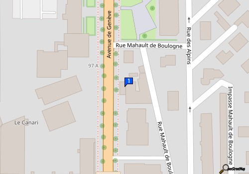 Carte Sarl Garage De La Crete