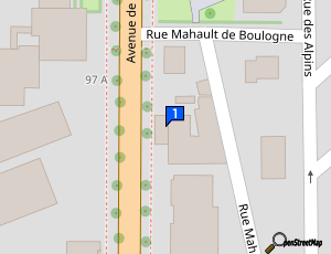 Carte Sarl Garage De La Crete