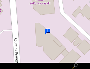 Carte Jean Lain Automobiles Meythet