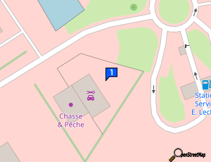 Carte Garage Pledran