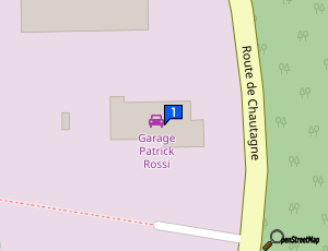 Carte Sarl Garage Rossi