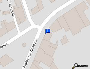 Carte Bourganeuf Automobiles