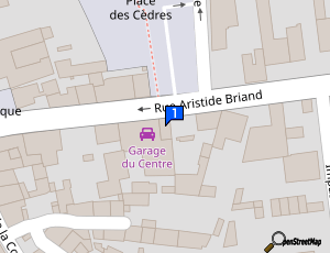 Carte Garage Du Centre Sarl