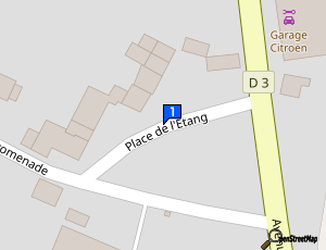 Carte Garage De L Etang