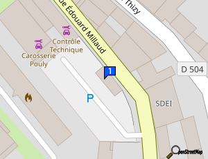 Carte Esplanade De La Gare