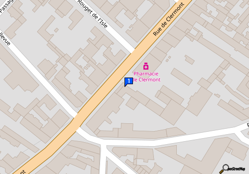 Carte Garage Du Faubourg