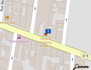 Carte Garage Rabelais