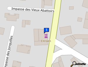 Carte Sarl Garage Agr