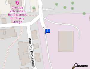 Carte Sarl Carrosserie Garage Lavandeira