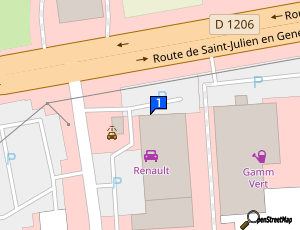 Carte Garage Vidal D C Auto