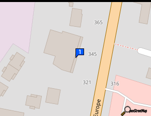 Carte Garage B Thevenet