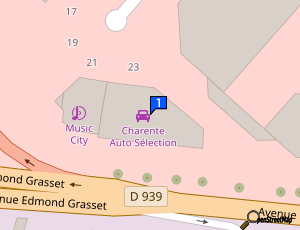 Carte Aunis Pare Brise