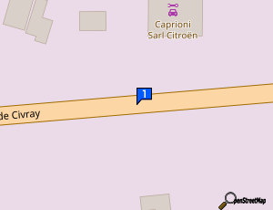 Carte Sarl Gonnin Pneus Et Metaux