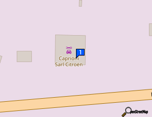 Carte Sarl Caprioni