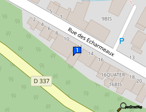 Carte Carrosserie Saugey Maurice