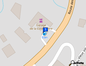 Carte Sarl Garage De La Colombiere