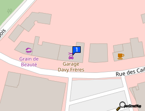 Carte Sas Garage Davy Freres