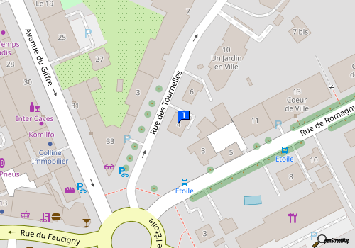 Carte Garage Des Alpes