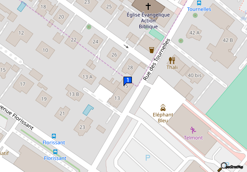 Carte Annemasse Garage Auto