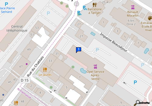 Carte Garage Robert Bel