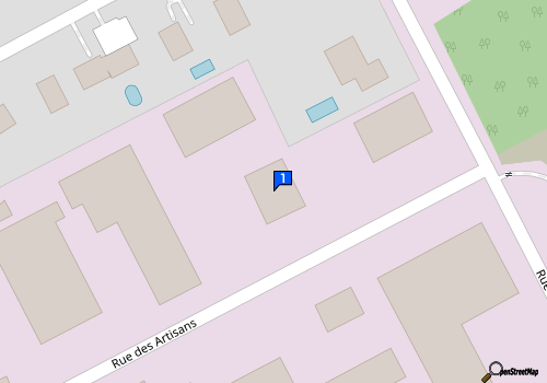 Carte Garage Millenium