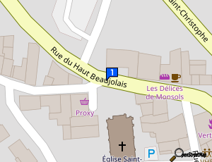 Carte Garage Du Haut Beaujolais