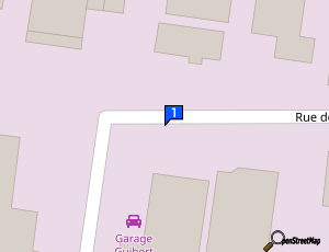 Carte Garage Guibert