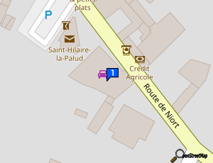 Carte Saint Hilaire Automobiles