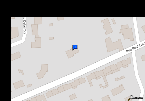 Carte Garage Guillon