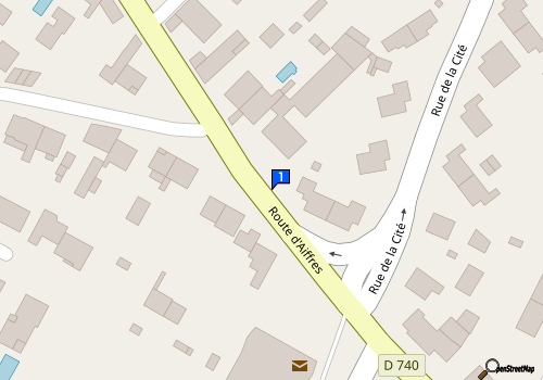 Carte Garage Mb 79