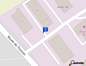 Carte Garage Chatellain