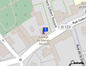 Carte Garage Du Marais