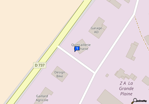 Carte Garage Gaillard