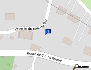 Carte Vers Les Granges