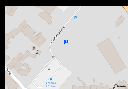 Carte Gencay Automobile