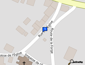 Carte Garage Saint Marien