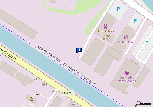 Carte Hainaud Sports