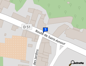 Carte Jura Pneus Services