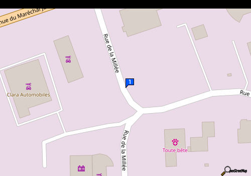 Carte Tja Gge Des 3 Fontaines