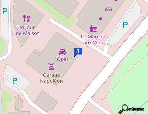 Carte Garage Napoleon