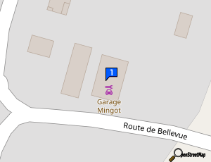 Carte Garage Pascal Mingot