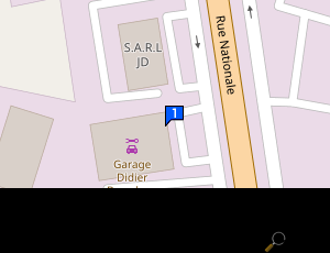 Carte Garage Didier Bourdeau