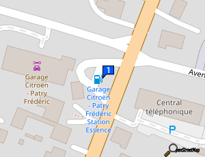 Carte Sarl Garage Patry