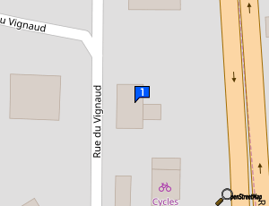 Carte Garage Pictave