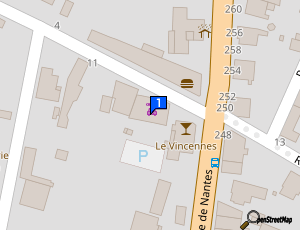 Carte Sarl Garage Pineau Eric