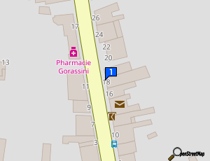 Carte Eurl Garage Guerin