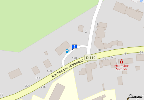 Carte Garage Paquaux