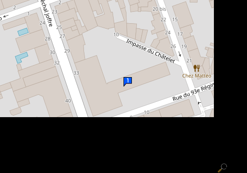 Carte Garage Rousset